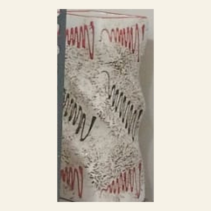 Textured Twisted Ceramic Planter